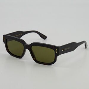 NWT Gucci GG1218S - 002 Havana Green Sunglasses